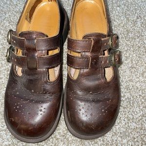 Vintage Made in England Doc marten Mary Janes (M5 W7/7.5)